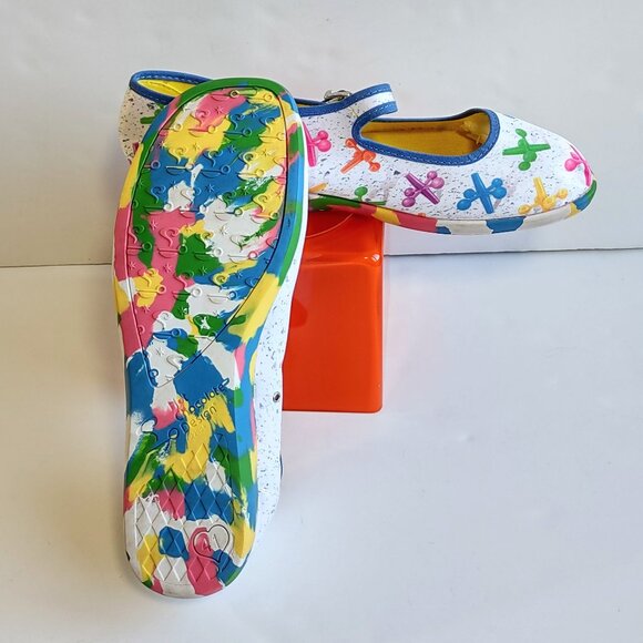 Hot Chocolate Design Chocolaticas Rainbow JAX Mary Jane Flats Shoes EU 41/US 11 - Picture 14 of 15
